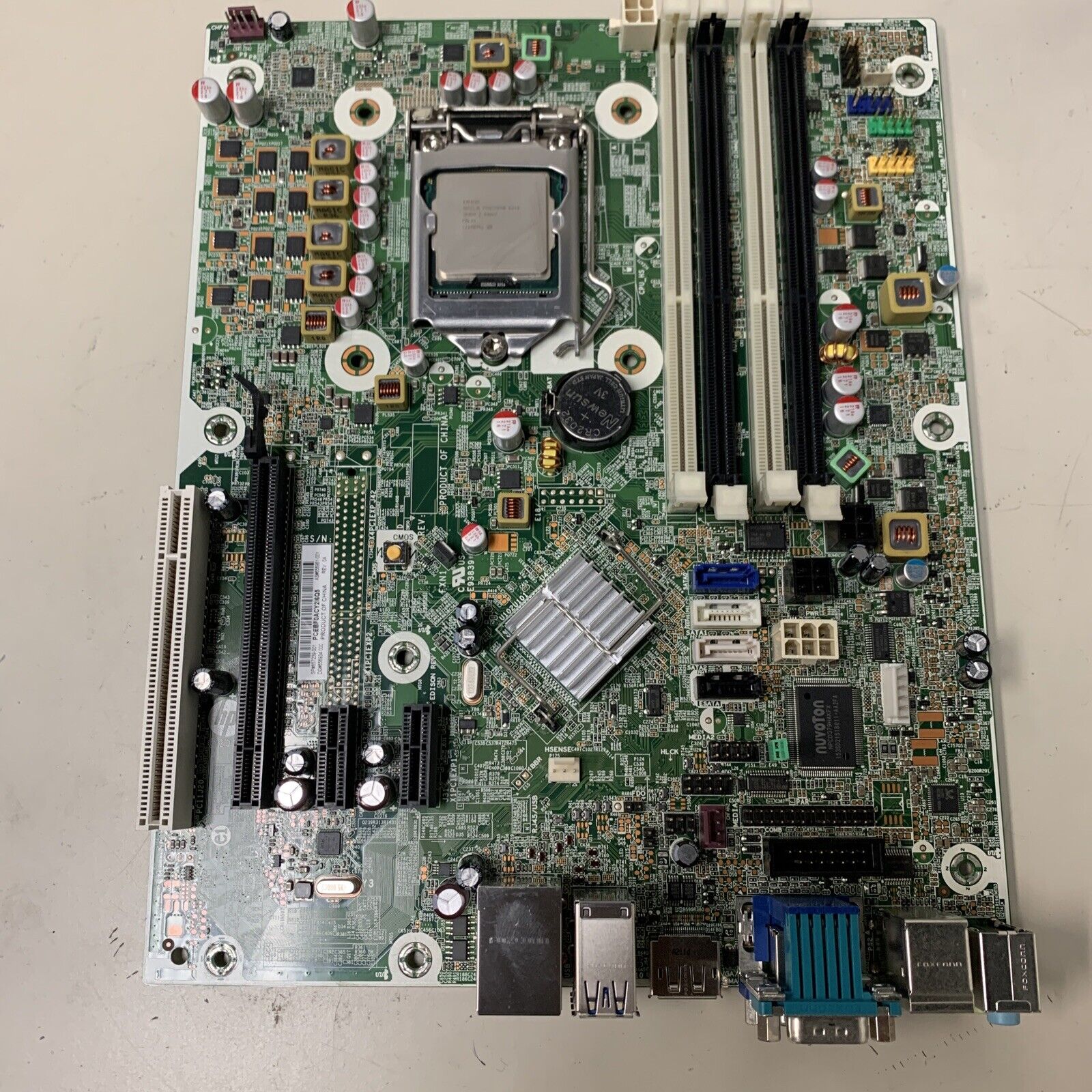 HP Pro 6300 SFF Intel LGA1155 DDR3 Desktop Motherboard 656961-001 With G640 CPU