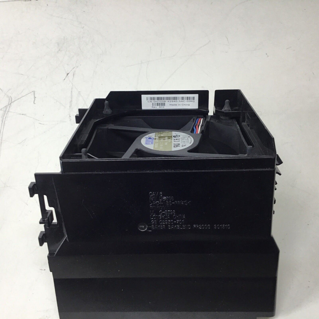 Dell 0H7058 Case Fan AVC DD12038B12H Fan With Shroud 12V 4 Pin