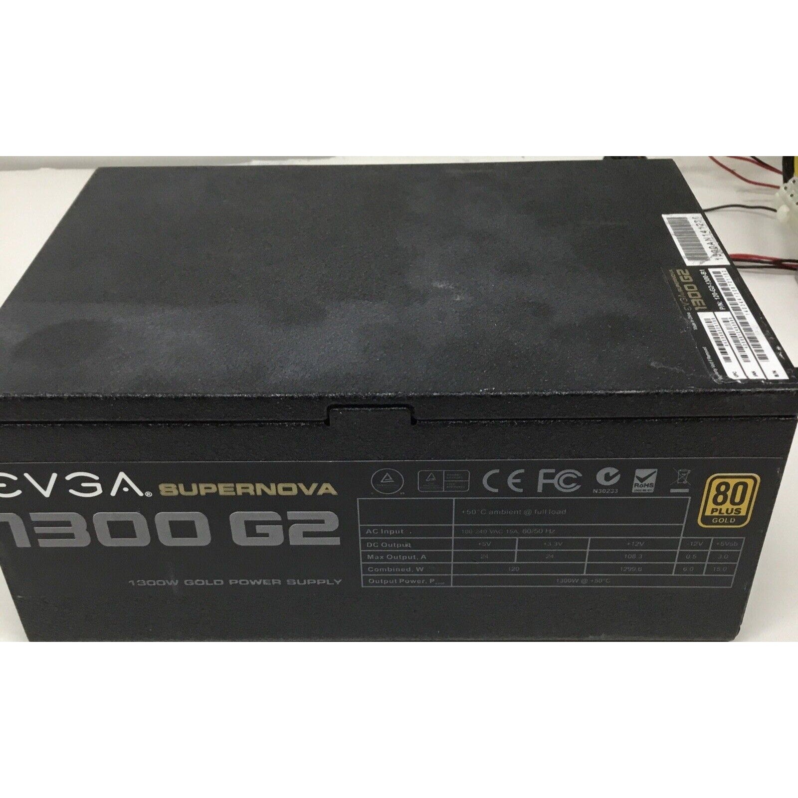 Parts Only EVGA SuperNOVA 1300 G2 1300W Power Supply *NON FUNCTIONAL*