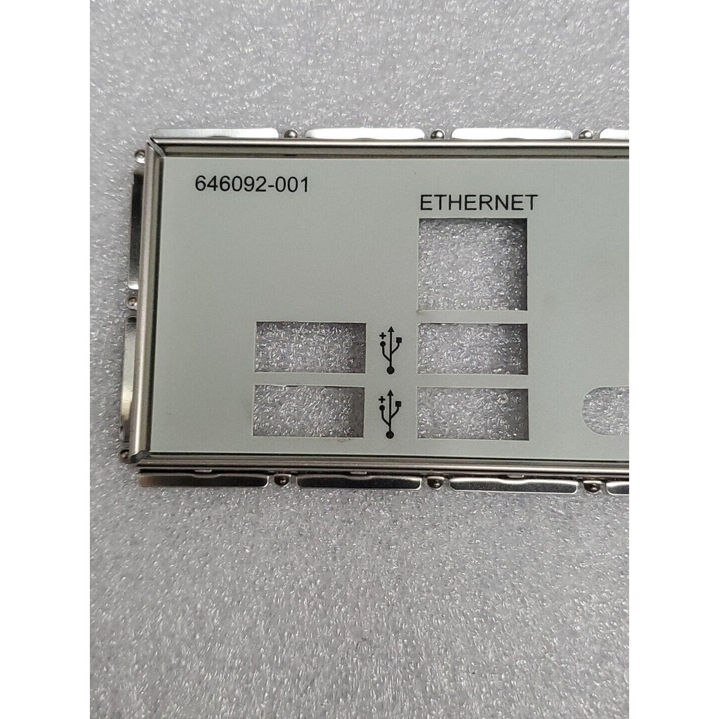 HP 646092-001 I/O Shield For Pavilion P7 646092-001