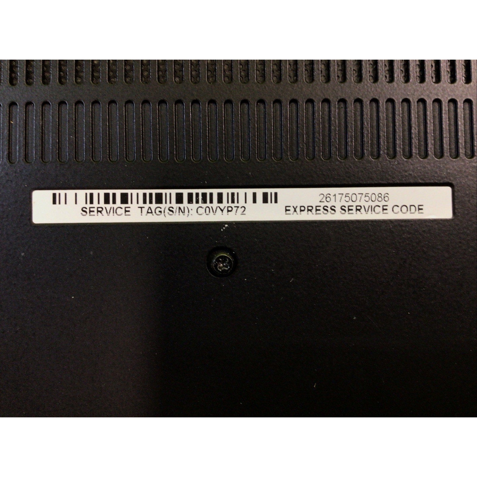 Dell Latitude E7270 Laptop Bottom Base Case Cover Black 4K42M 04K42M CN-04K42M