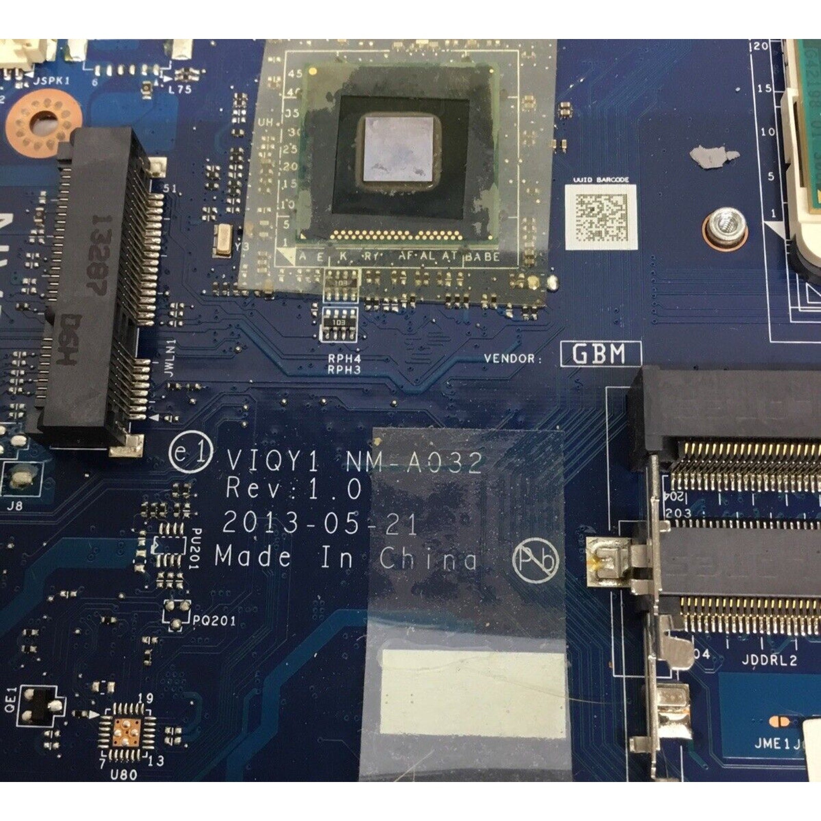 Lenovo IdeaPad Y510P i7-4700MQ NVIDIA GeForce GT 750M Motherboard VIQY1 NM-A032