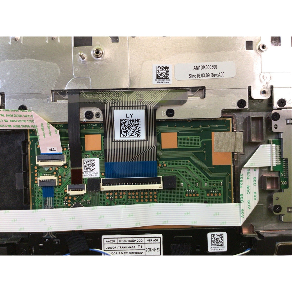 Dell Latitude E7270 Laptop Palmrest Touchpad Keyboard 0THXPK FOR PARTS or REPAIR