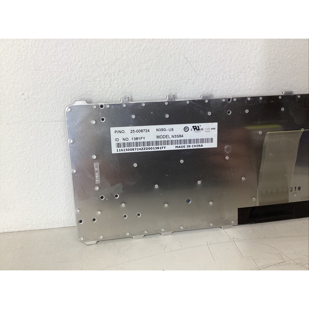 Lenovo Ideapad Black Laptop Keyboard N3S84-US 25-008724