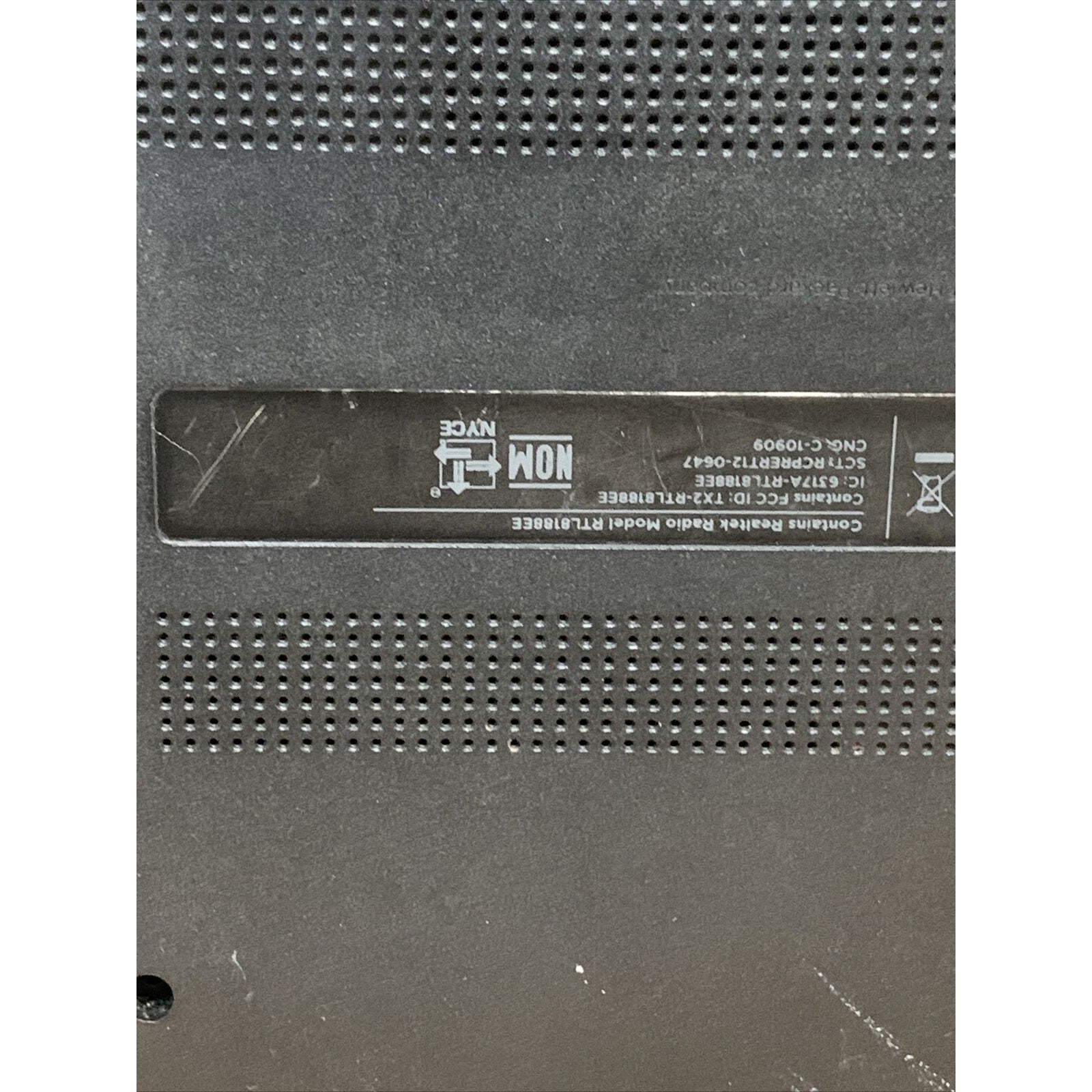 HP Notebook 15-f233wm Intel N3050 4GB/500GB - No Power Adapter - BOOTS READ