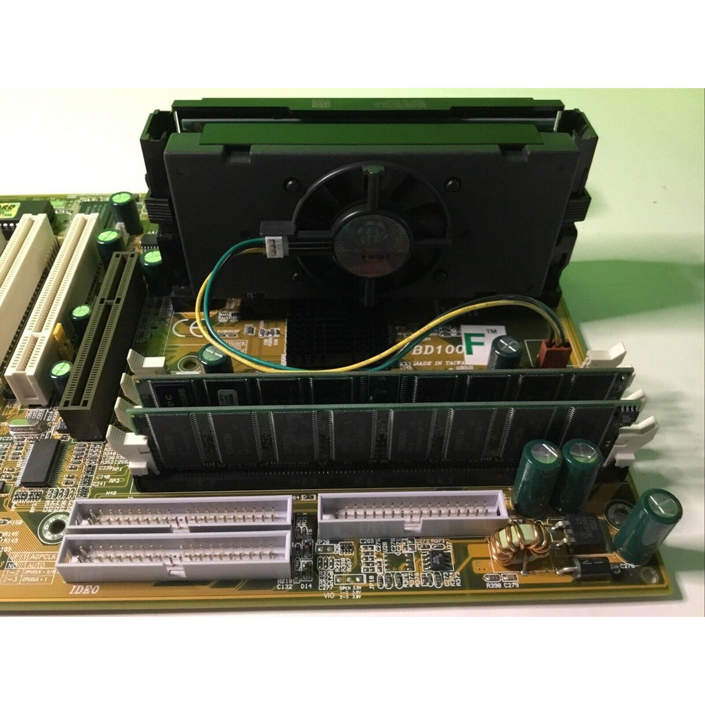 Iwill BD100-F with CPU memory Intel Pentium III