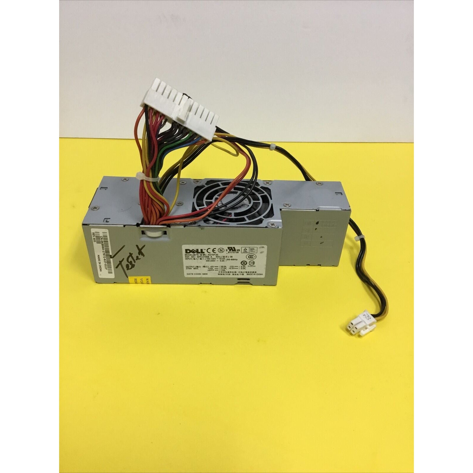 275W Power Supply FOR Dell Optiplex GX520 SFF Model:N275P-00 0YD080 YD080