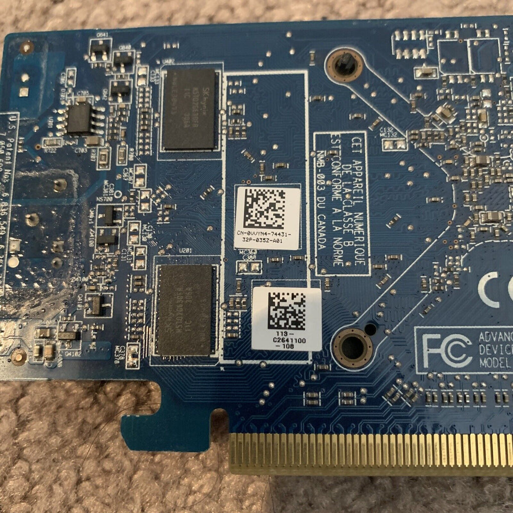 Dell AMD Radeon HD 7470 1GB DDR3 PCI-E x16 DVI D-Port FH Video Card VVYN4 0VVYN4