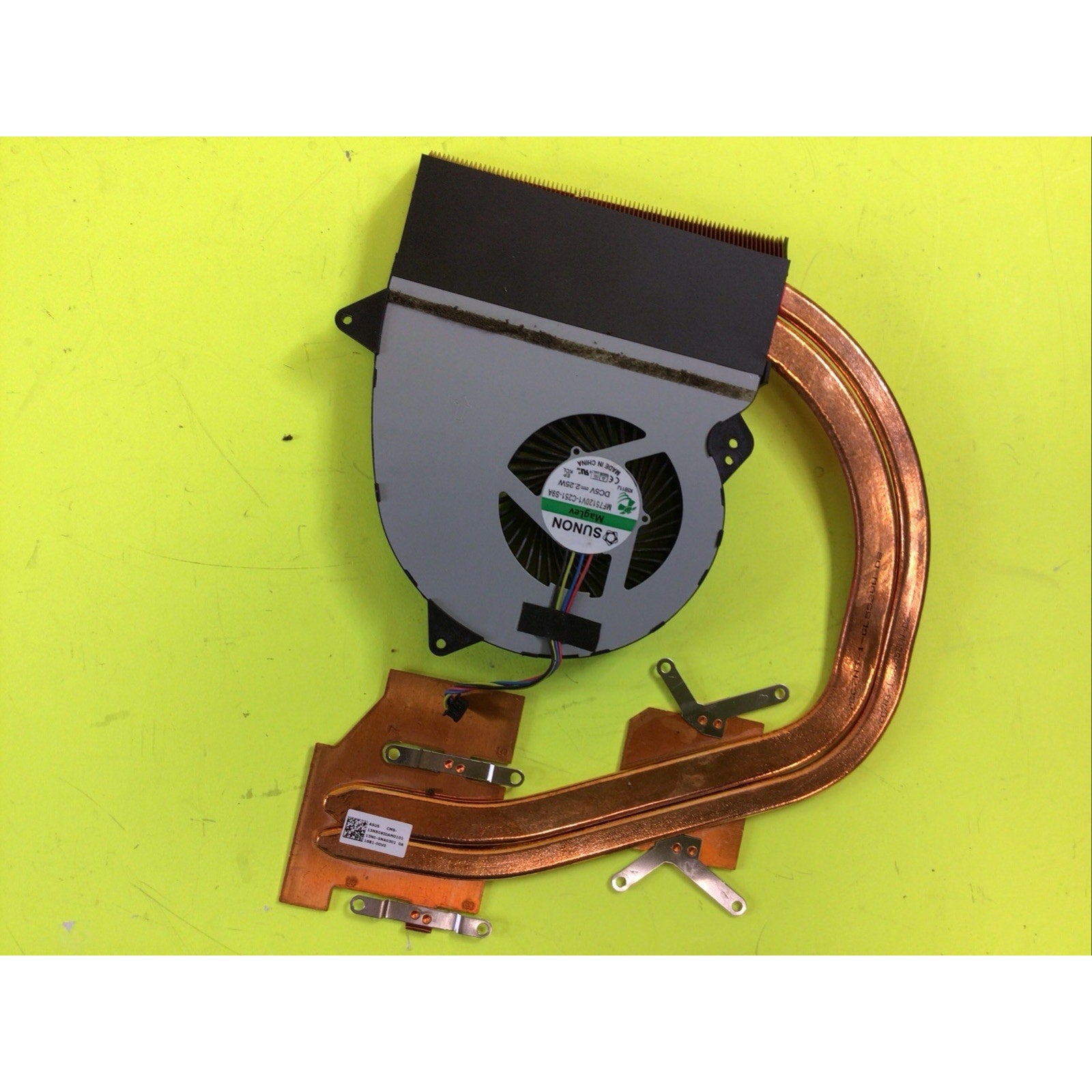 Asus GL552VW Series Heat Sink and Fan