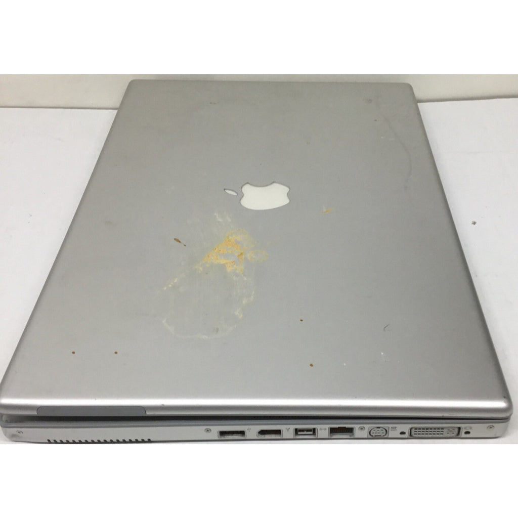 Vintage Retro Apple PowerBook G4 Titanium 17.3" Laptop - Untested A1085