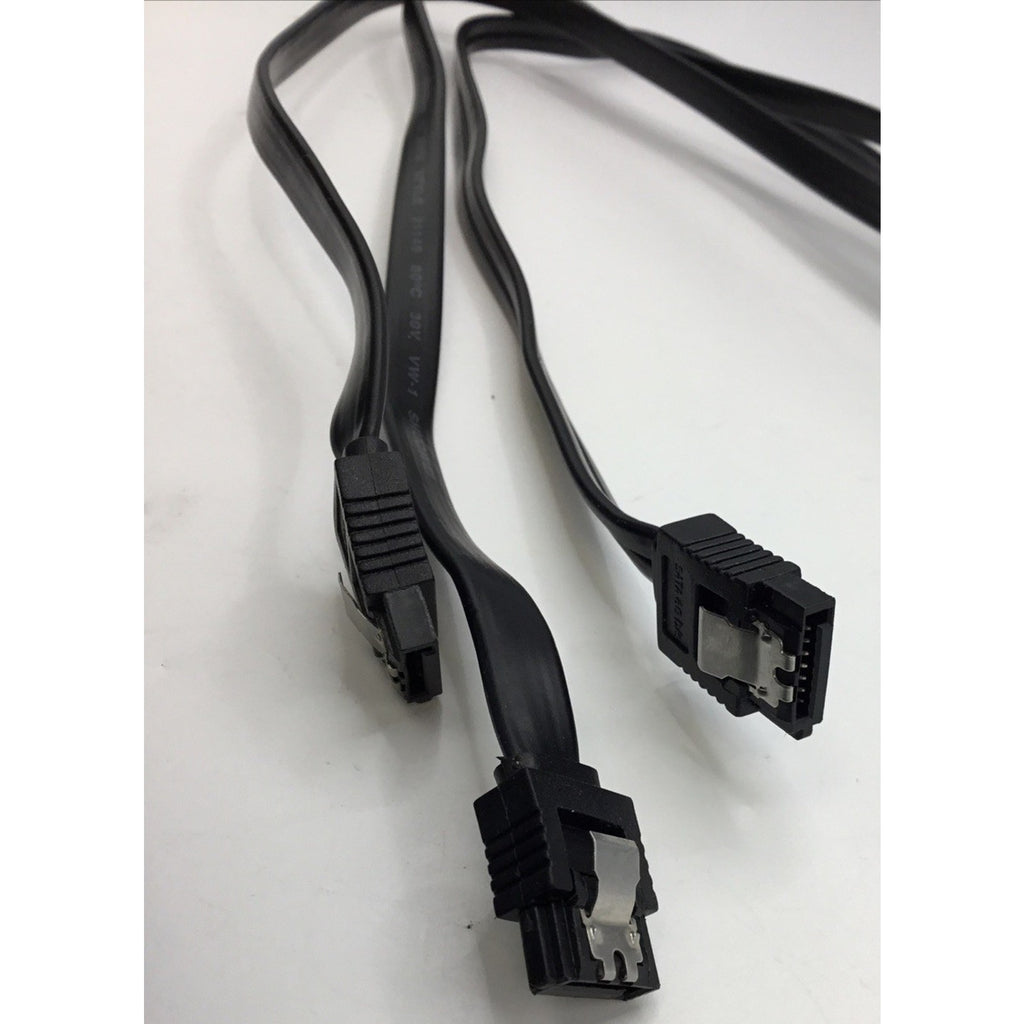3 Sata Data Cables Serial: ATA 26AWG, Style: 21149, VW-1, 80°C, 30V