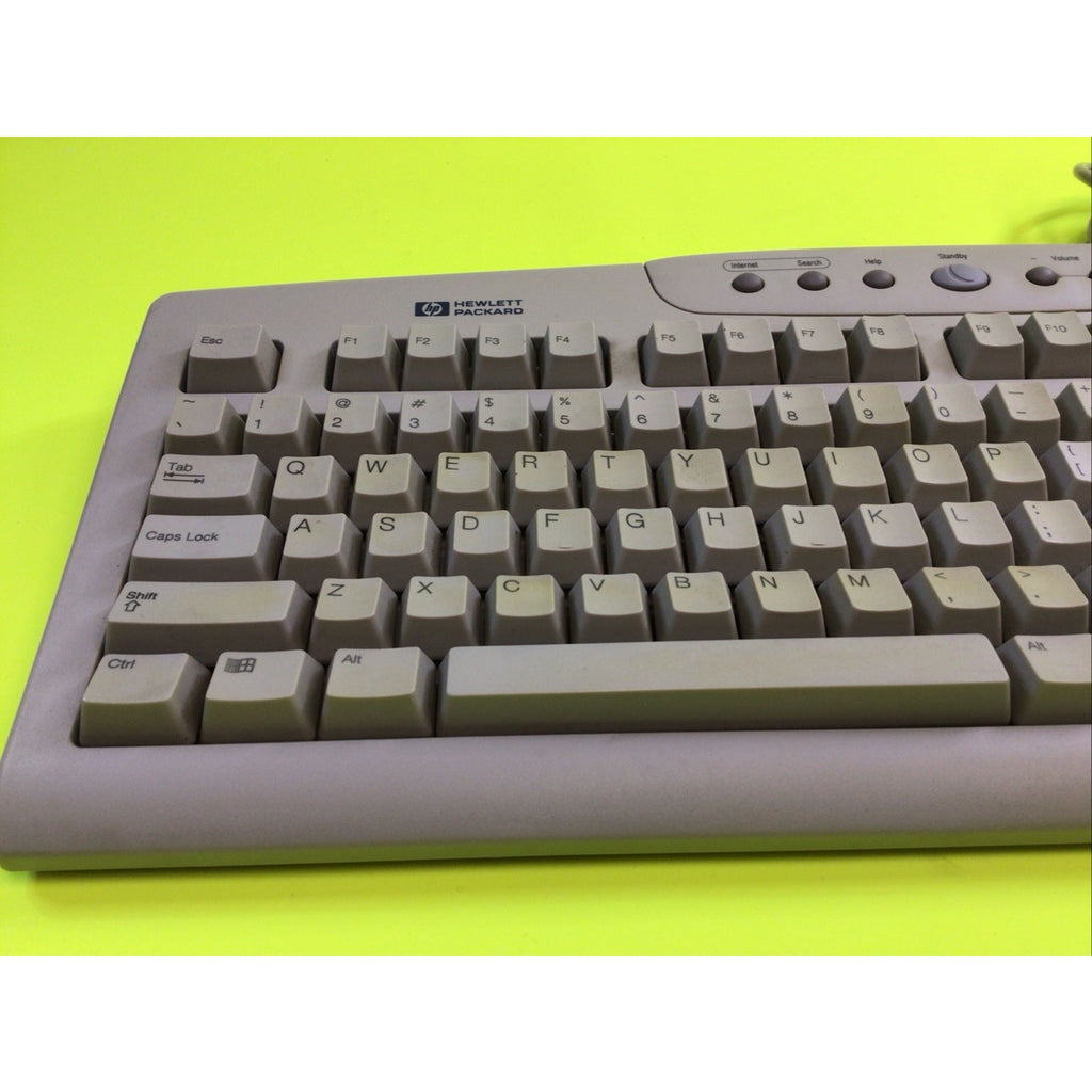 Vintage Hewlett Packard PS/2 Keyboard Model 5129 P/N 5183-7399