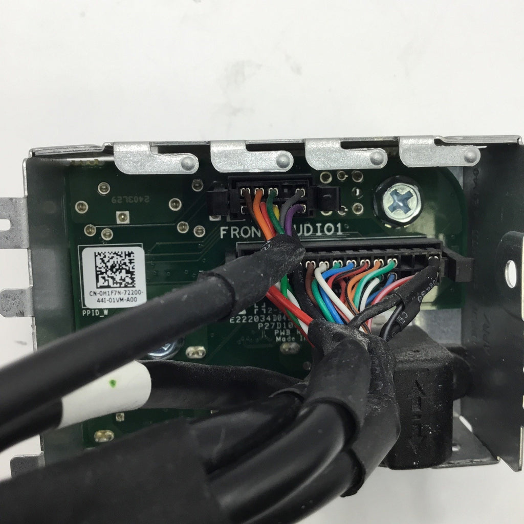 Genuine Dell Precision T3600 Front I/O Panel Power Switch w/Cable H1F7N