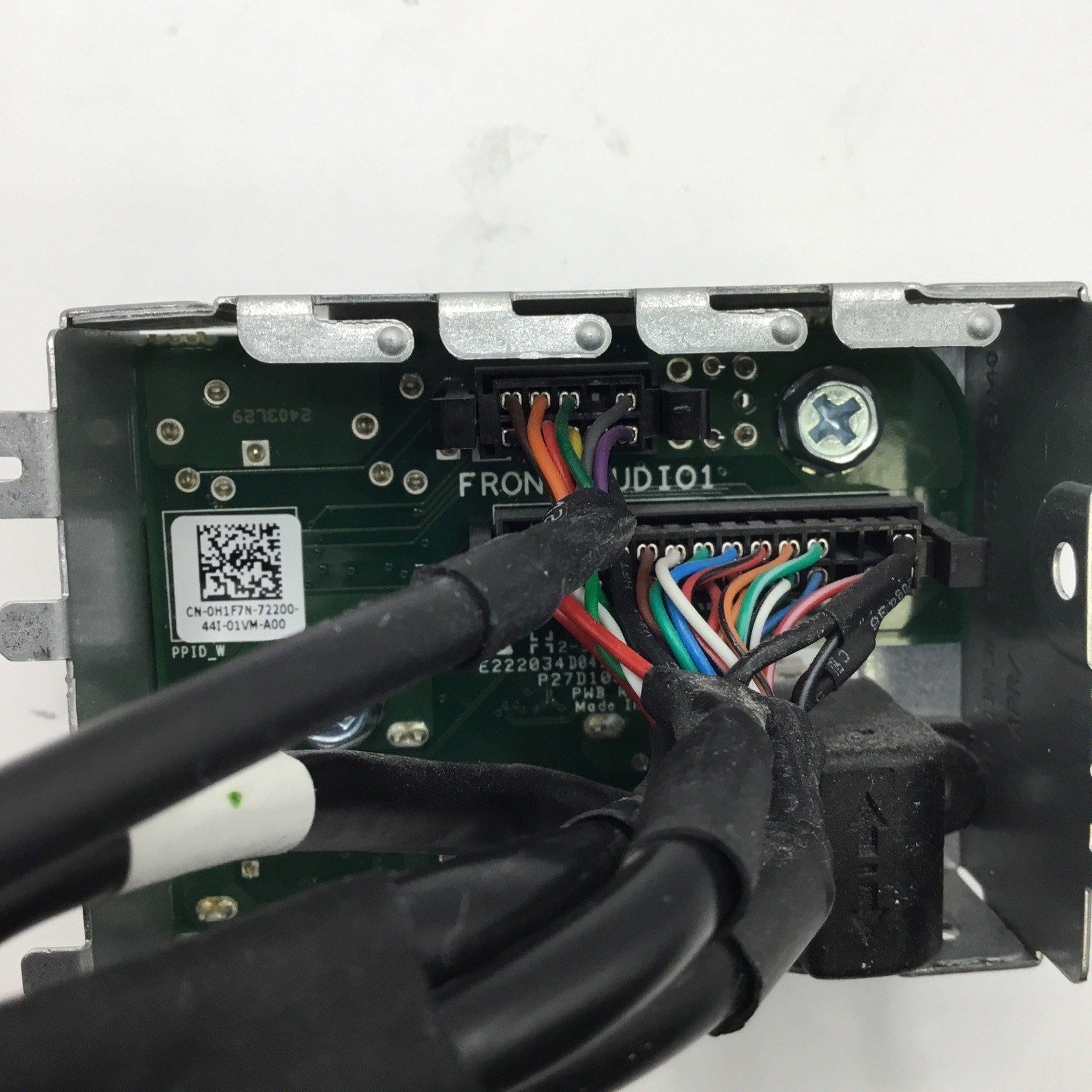 Genuine Dell Precision T3600 Front I/O Panel Power Switch w/Cable H1F7N