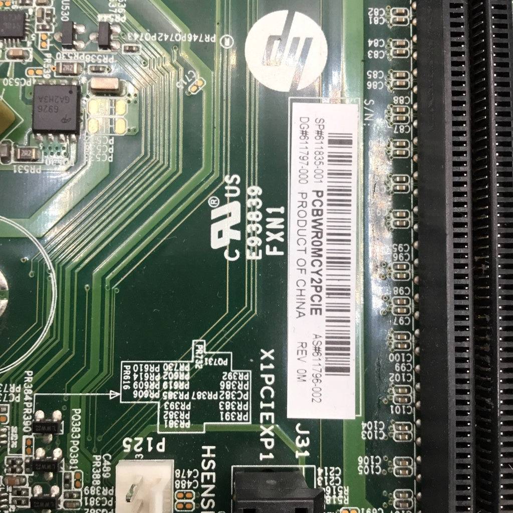 HP Elite 8200 CMT LGA 1155 DDR3 SDRAM Desktop Motherboard 611796-002 + i7-2600