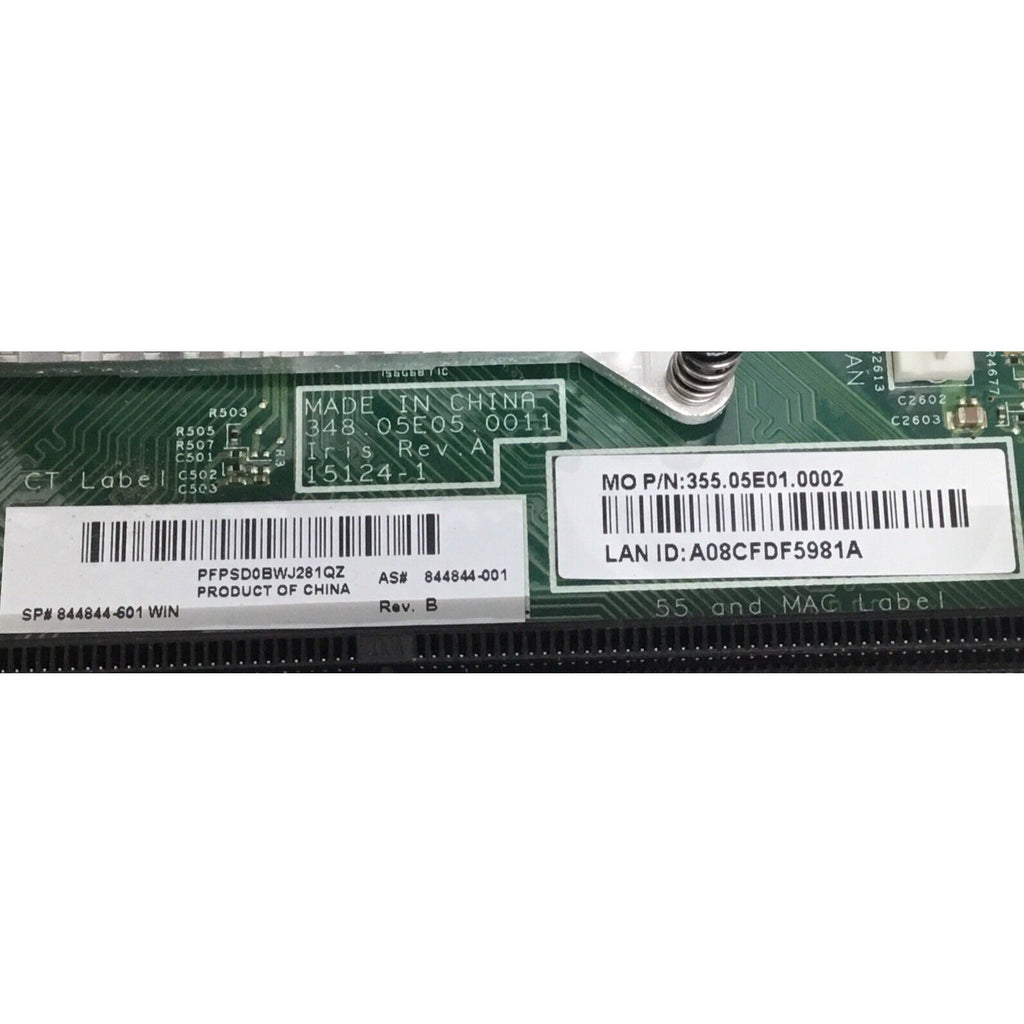 For HP Pavilion 460-A 510-A Motherboard A6-7310 CPU 844844-001 844844-601