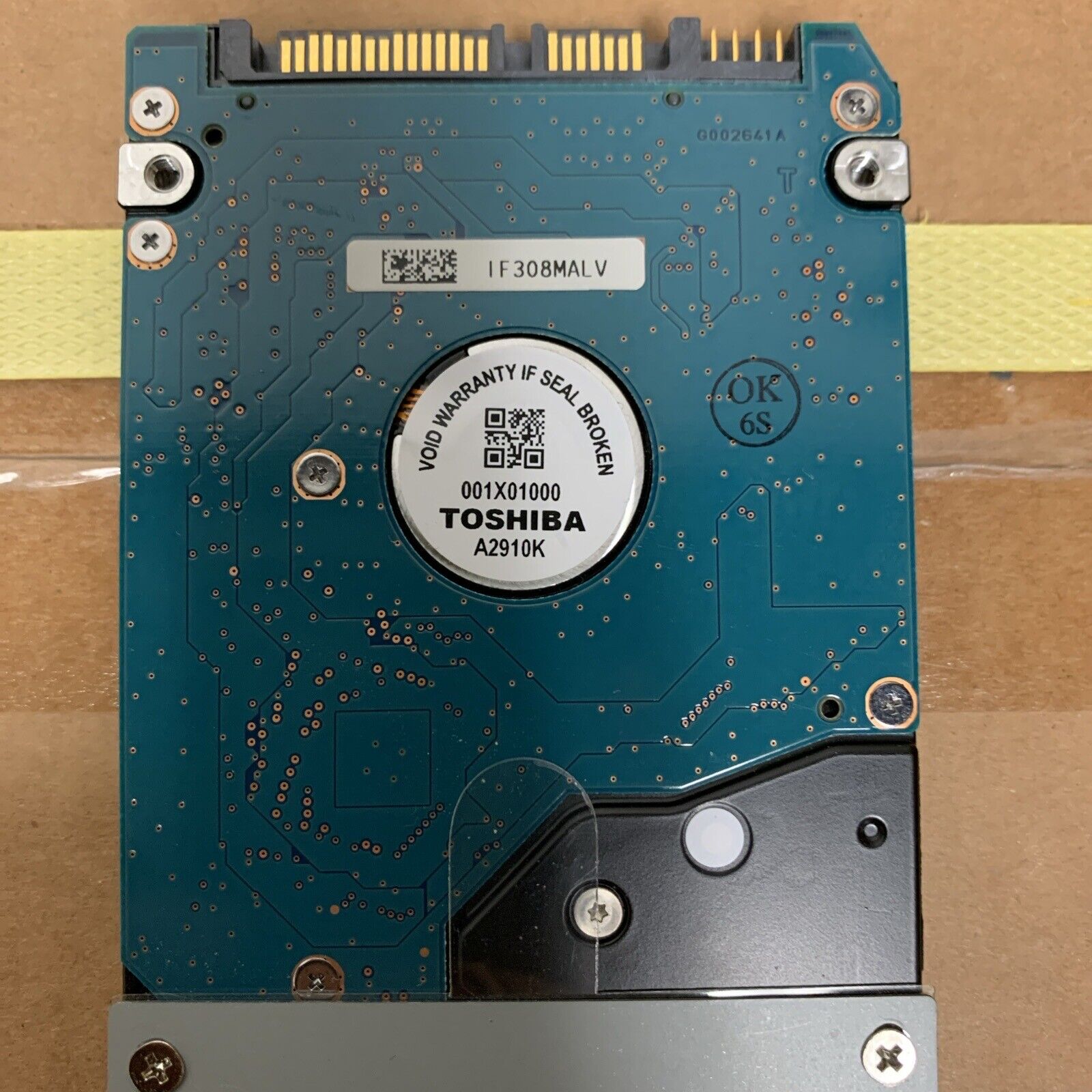 Toshiba 250GB 2.5” SATA MK2565GSX (HDD2H84) DISK DRIVE - USED - Tested & Wiped