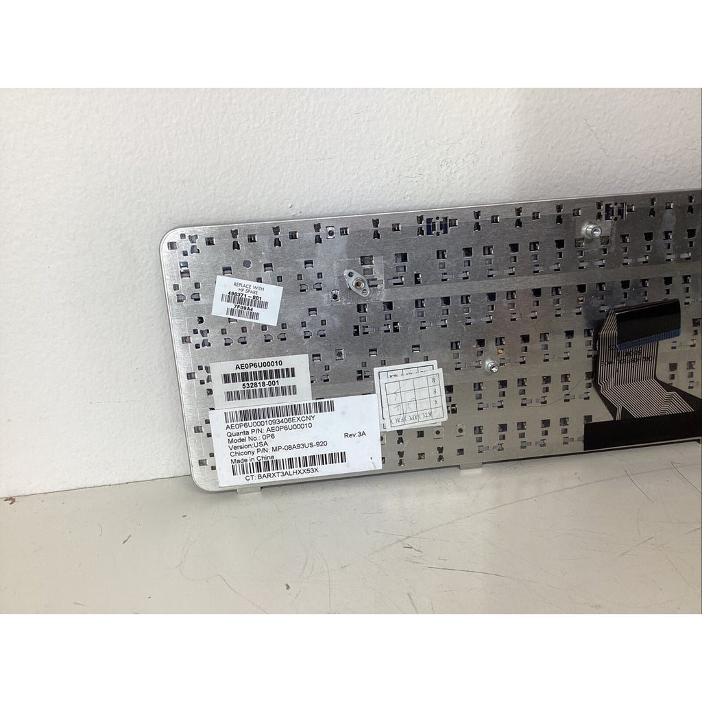 Laptop Keyboard for HP Compaq CQ 61 1115 532818-001 AE0P6U00310 (Missing Key)