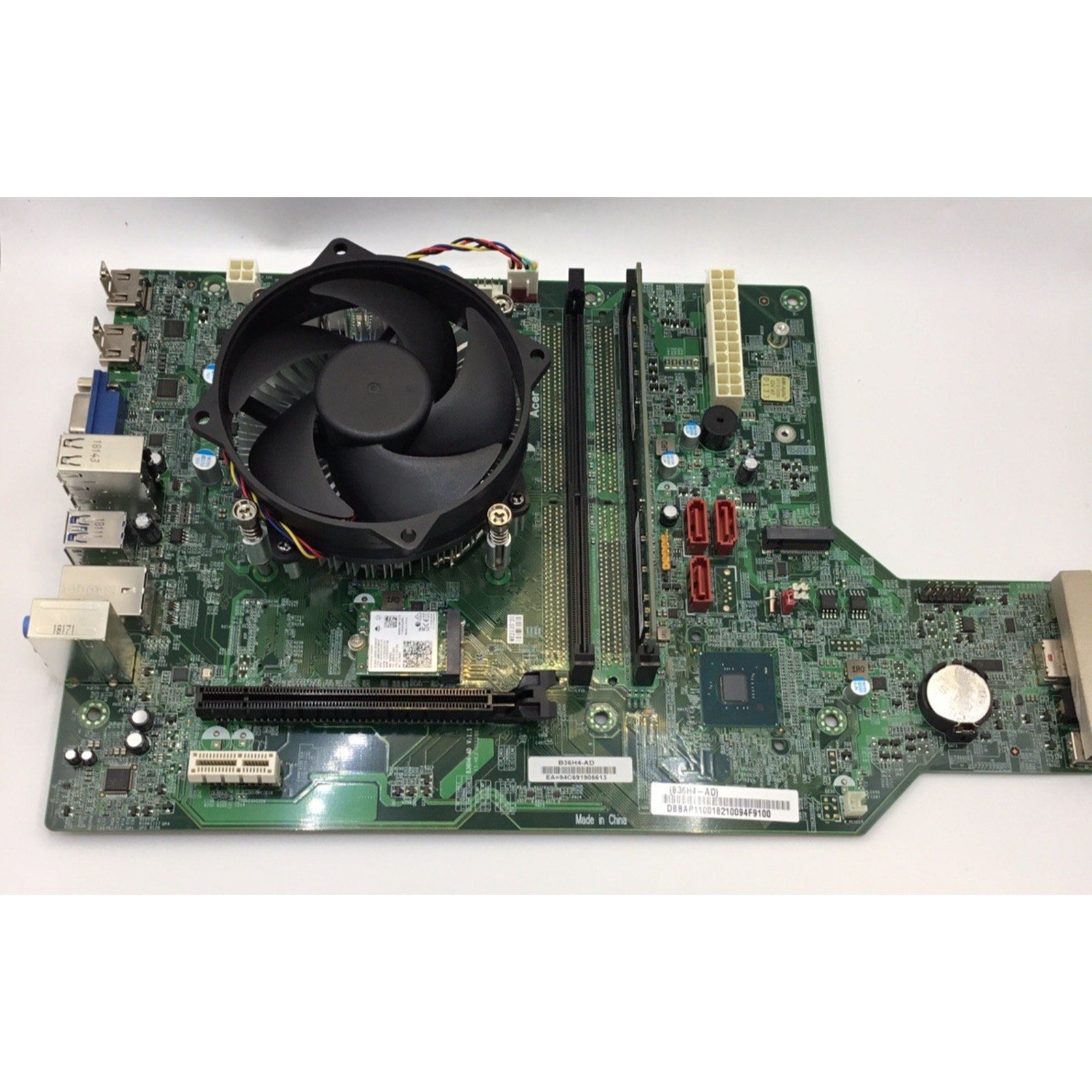 Acer TC-885 B36H4-AD 8GB DDR4 B360 Intel i7 8700/heatsink Motherboard +IO shield