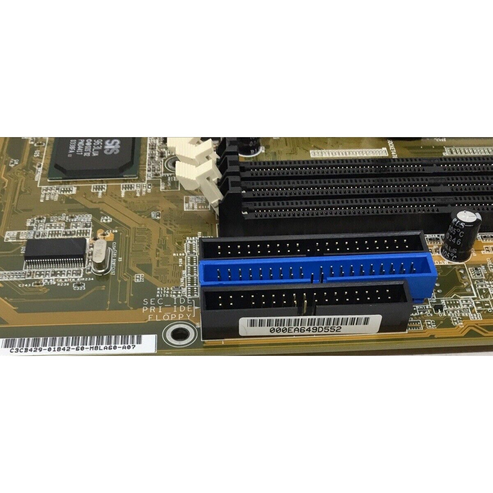 ASUS P4SBX-X motherboard 6 PCI slot 478 pin SD W/ CPU & FAN