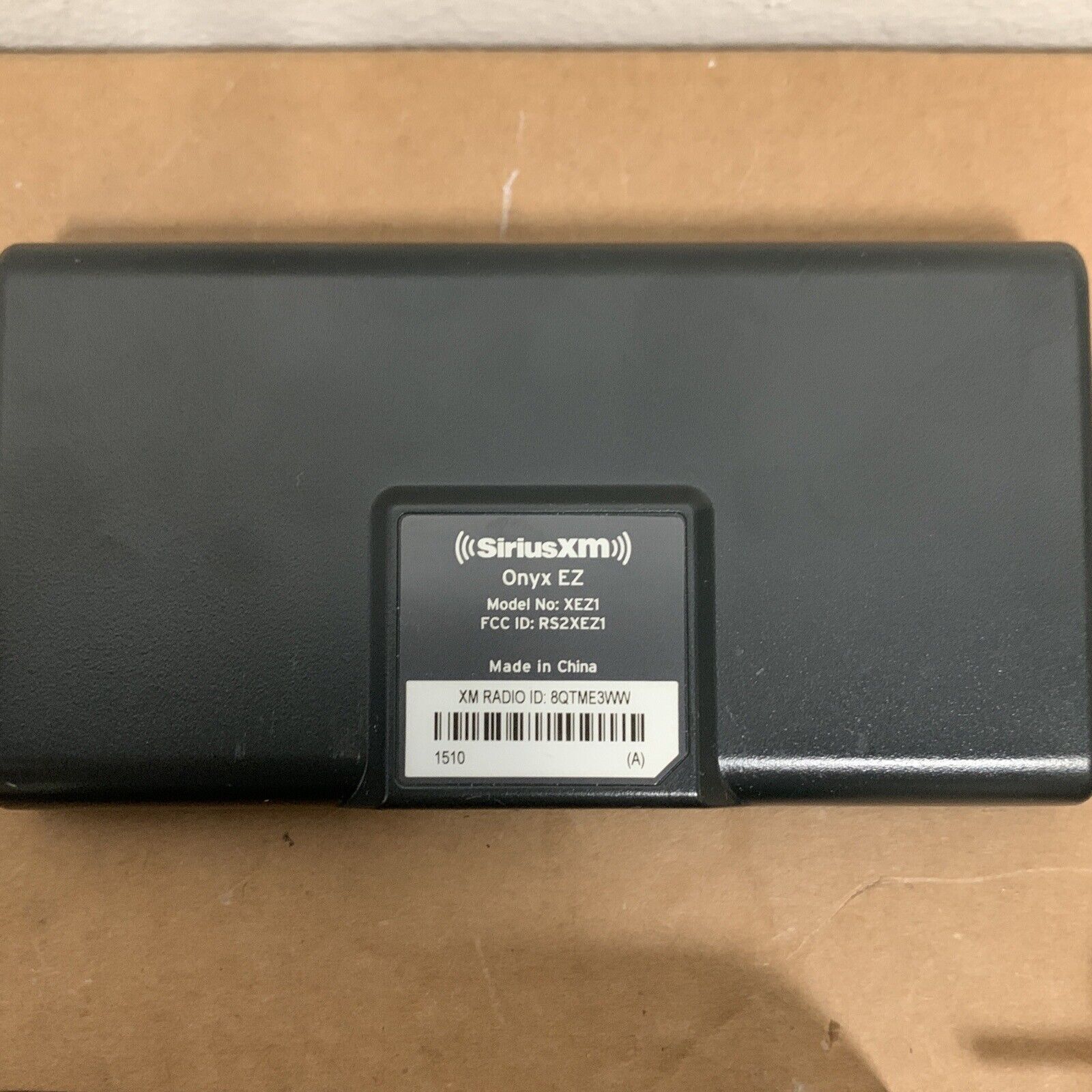 Sirius XM Onyx EZ XEZ1 Radio Receiver + Antenna +Adapter dock + Power Cable