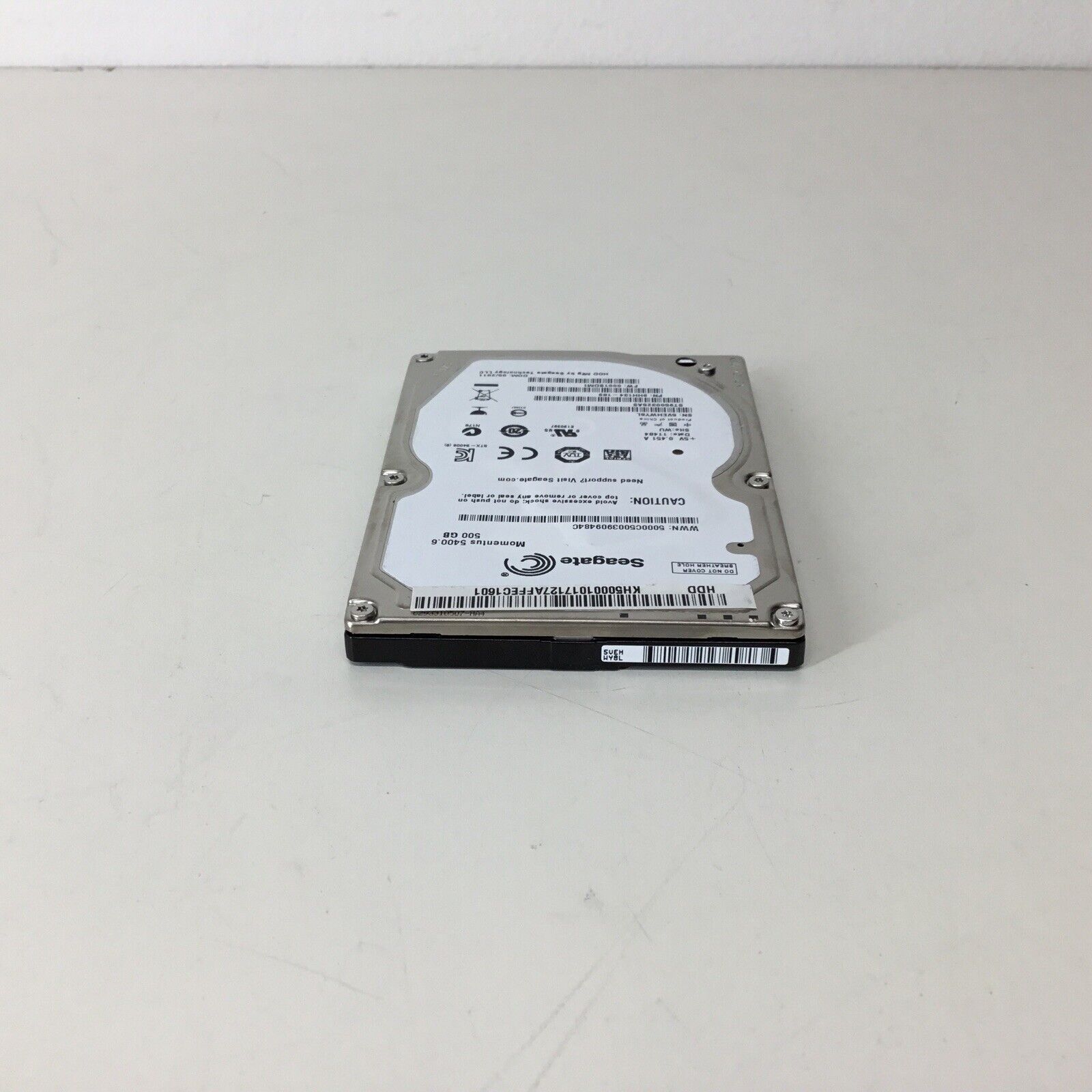 Seagate 500GB 5400 RPM 2.5" ST9500325AS HDD Hard Drive 9HH134-189-For Parts