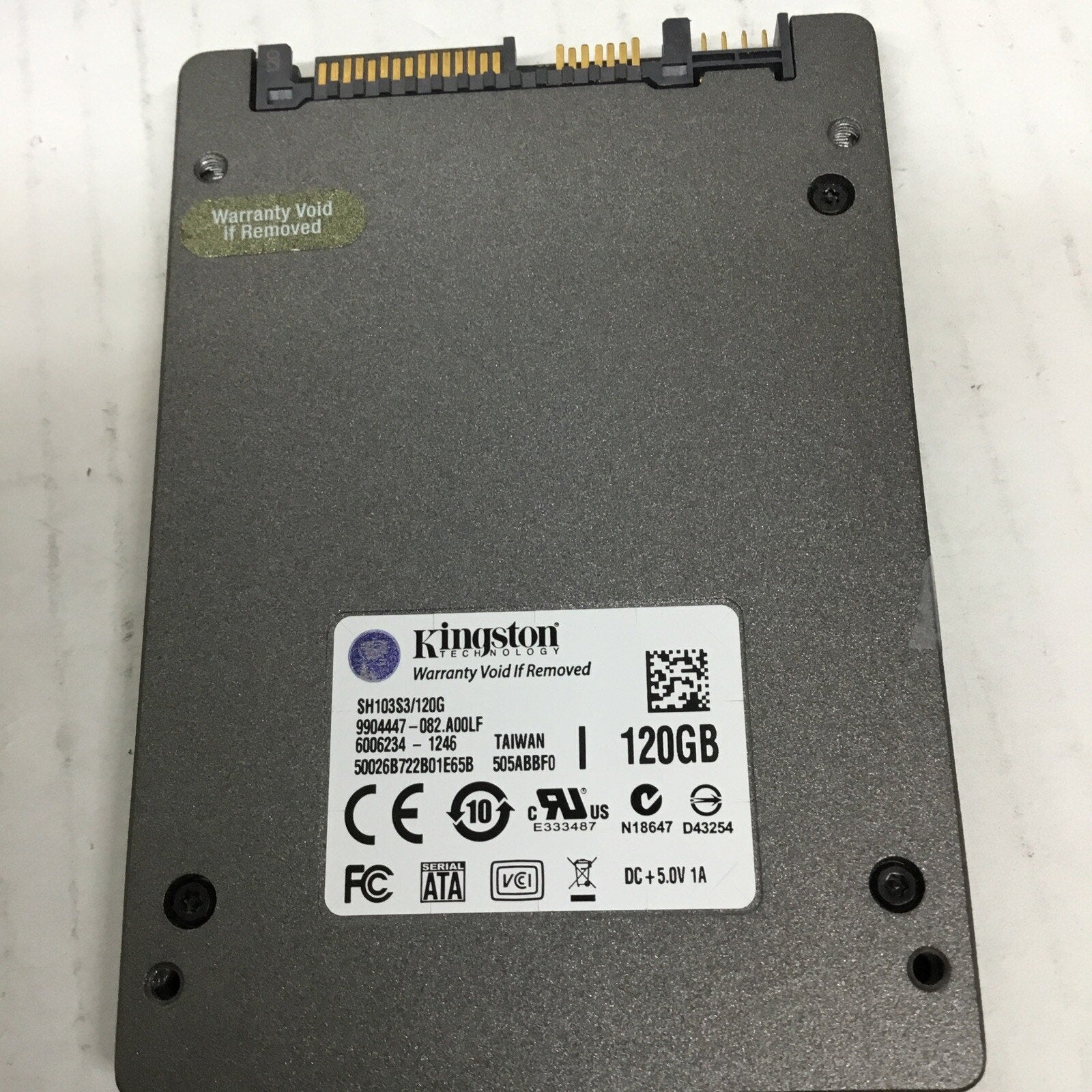 FOR PARTS Kingston HyperX 3K 120GB SSD 2.5" SATA III MLC Solid State Drive