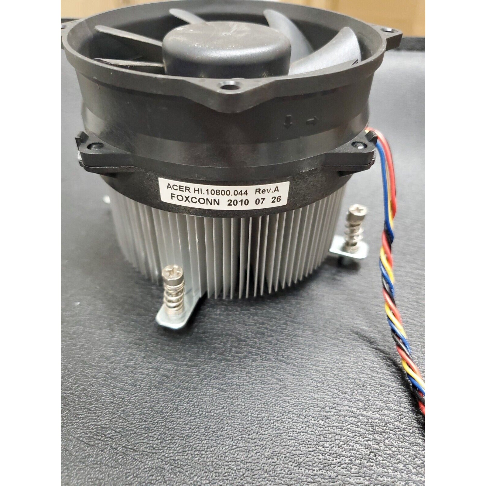 ACER HI.10800.044 FOXCONN 2010 07 26 Intel Socket 775 Heatsink & Cooling Fan