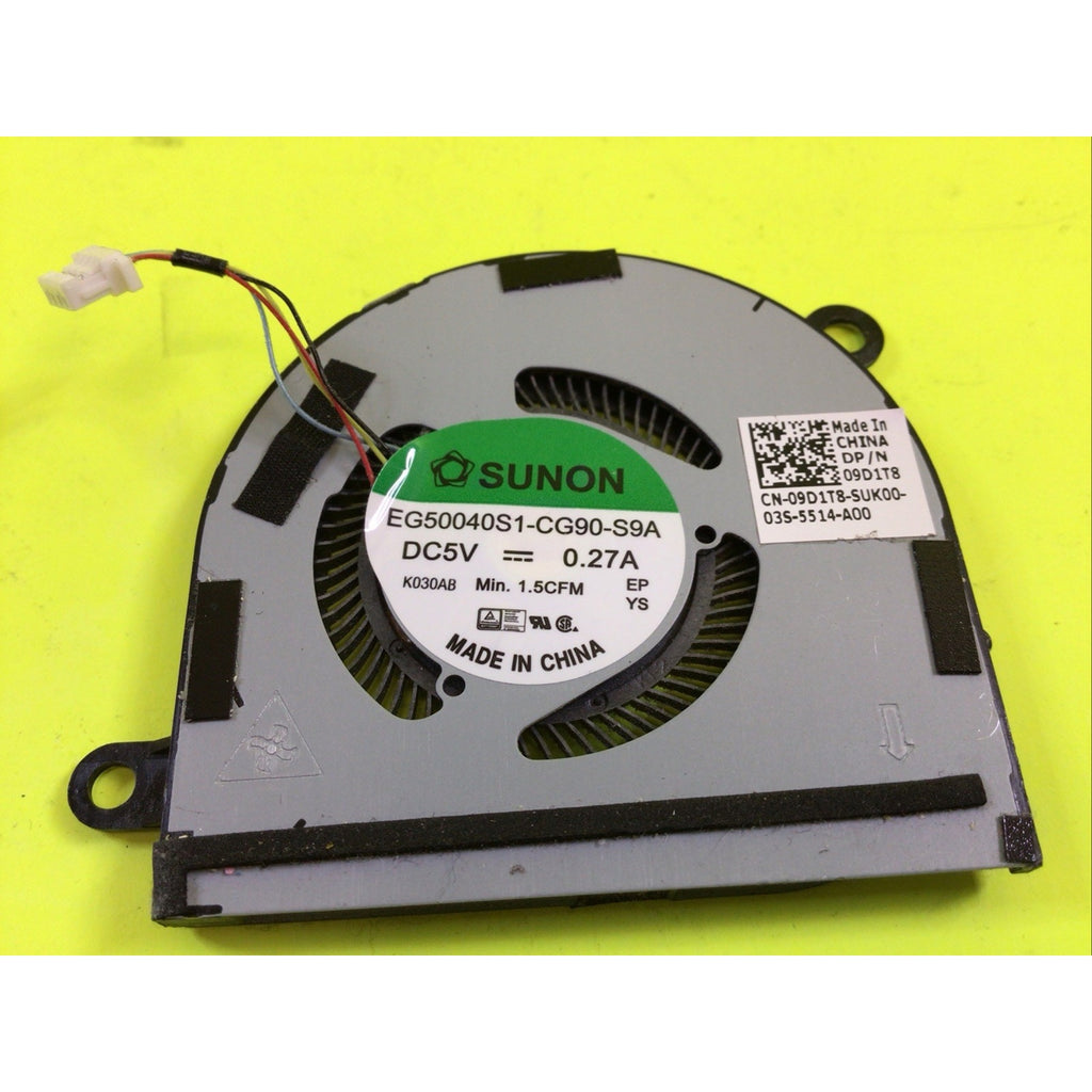 Dell Latitude 7400 2-in-1 CPU Cooling Fan 9D1T8 09D1T8