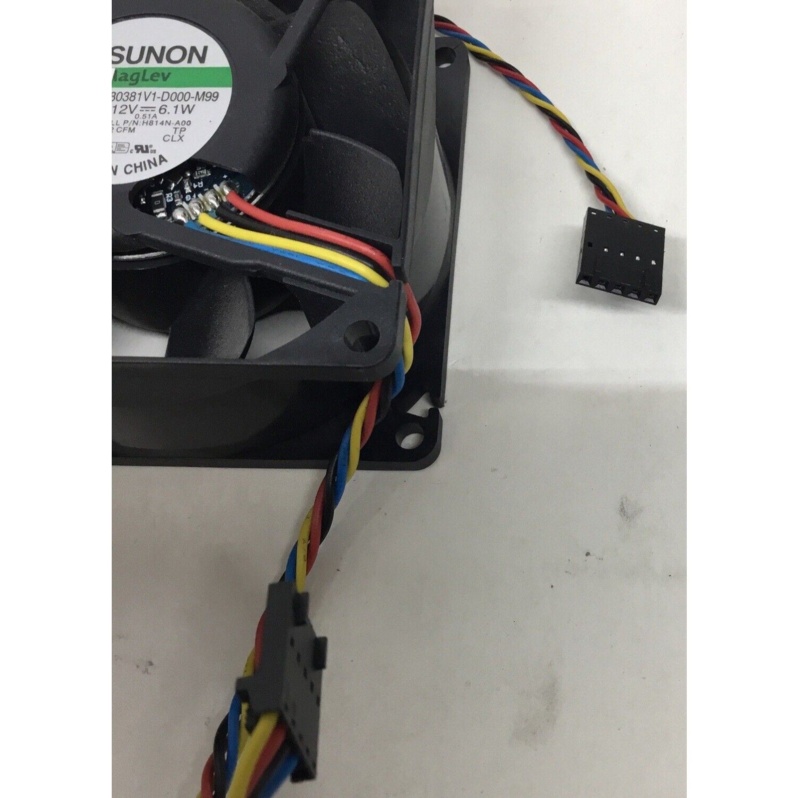 Lot of 2 Dell Optiplex 380 Foxconn / SUNON PVA080K12H-P01 MF80381V1-D000-M99 FAN