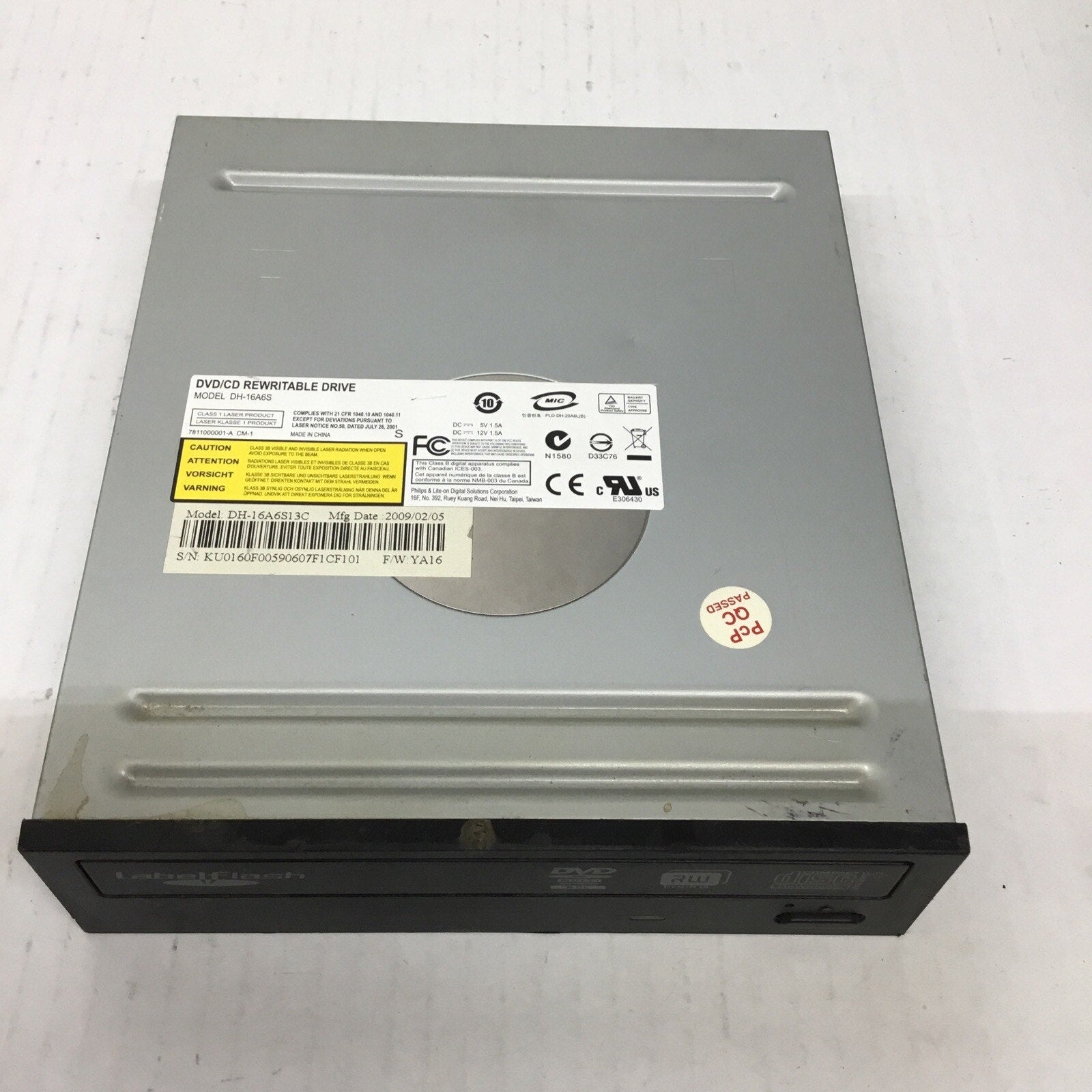 Philips Dell DH-16A6S Multi Recorder DVD/CD-RW Optical Drive | D568C | Tested!