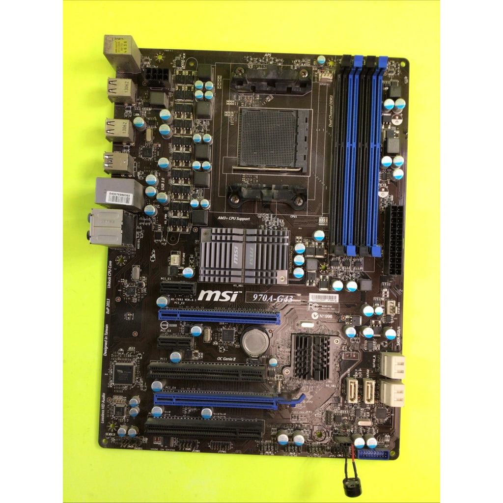 MSI 970A-G43 ATX Motherboard Socket AM3/AM3+ AMD 970 DDR3 USB3.0