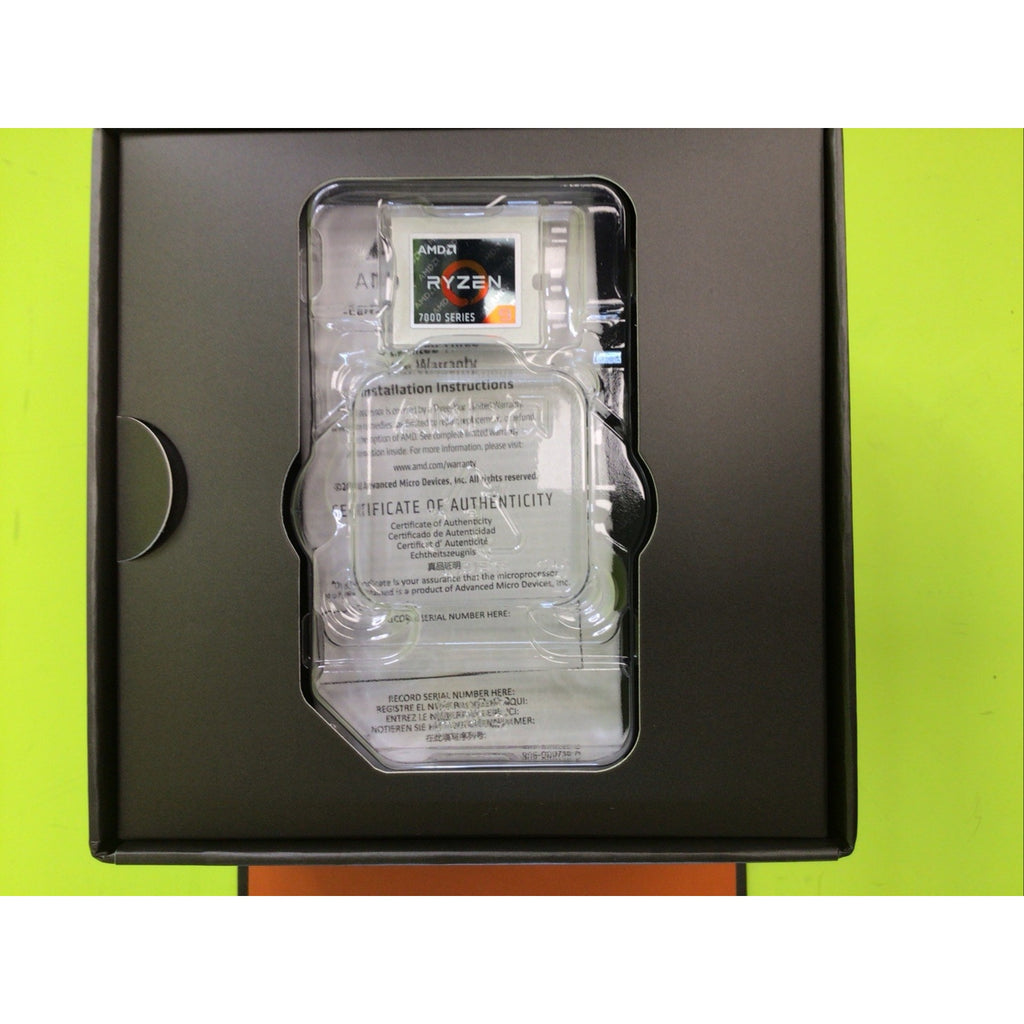 AMD Ryzen 9 7900X Empty Box For Display