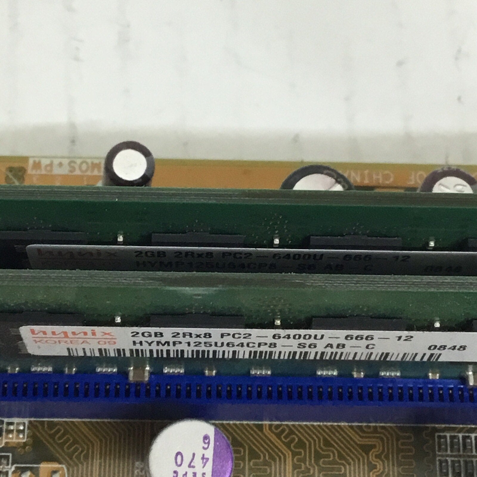 HP 466759-001 REV D02 APX78-BN W/ AMD Athlon 64 X2 & 4GB Ram No IO Shield