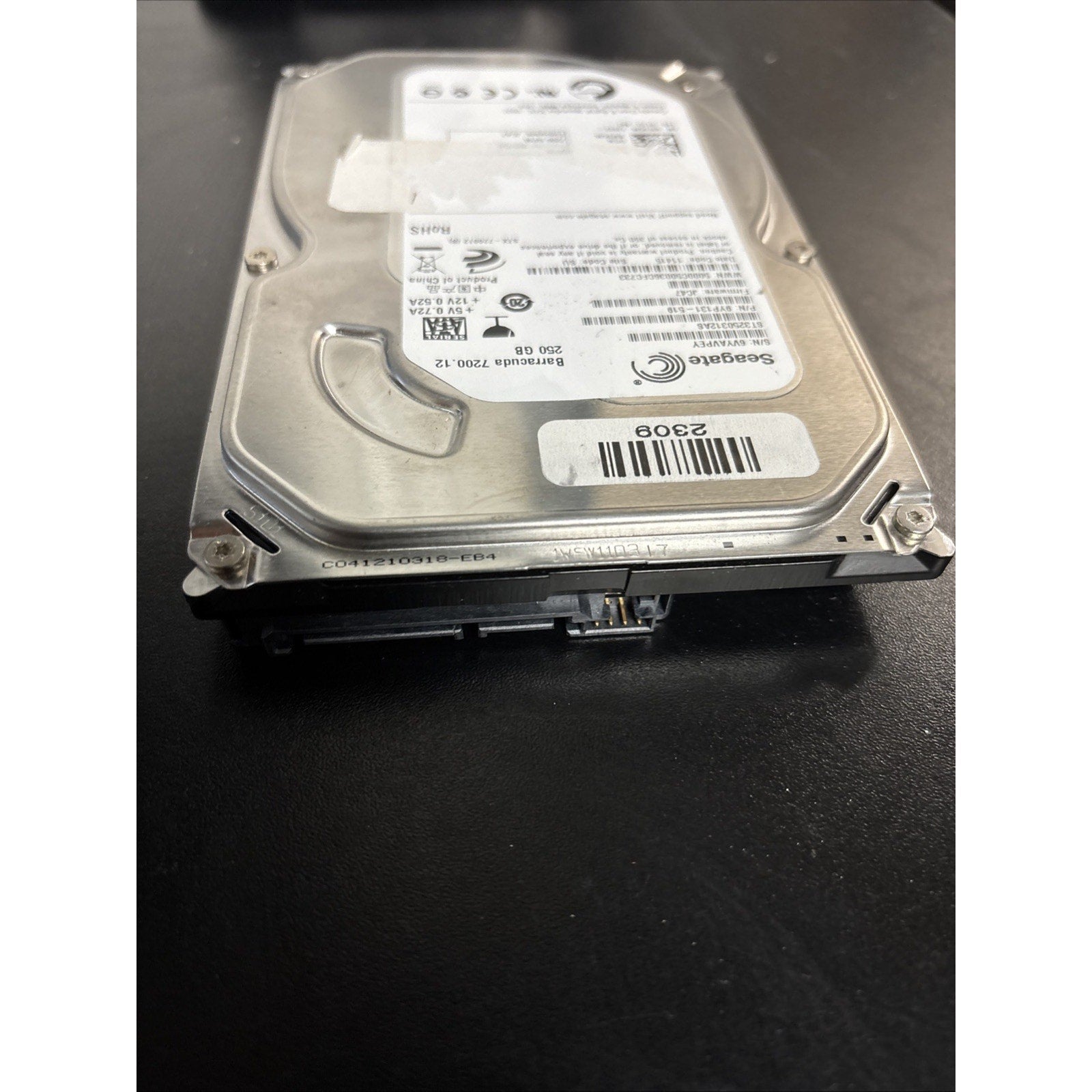 Seagate Barracuda 7200.12 250GB Internal 7200RPM 3.5 ST3250312AS HDD 9YP131-519