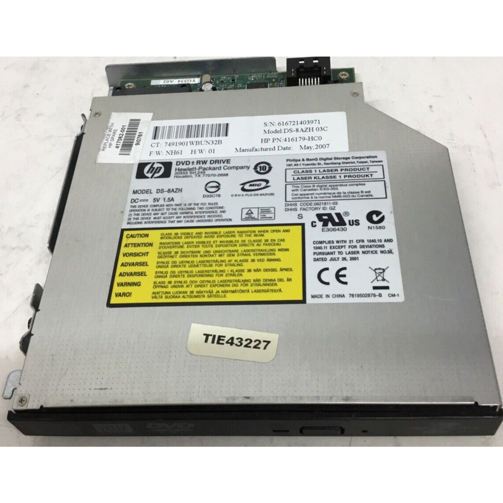 HP DVD RW Drive DS-8AZH 416179-HC0