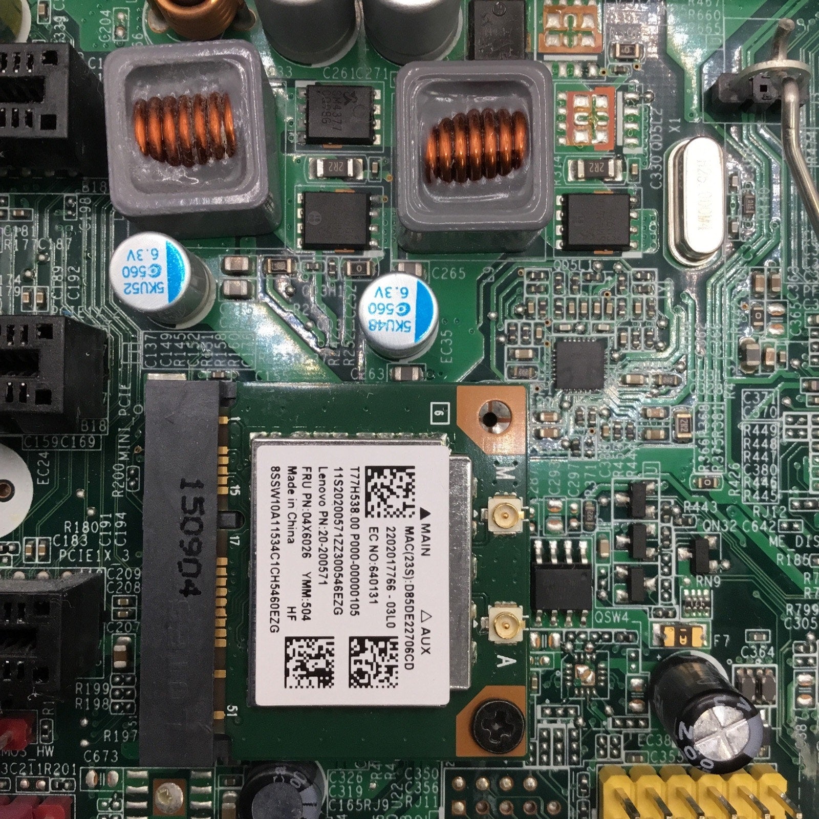 Lenovo H50-50 Motherboard 90002568 + Intel i3-4170/ Heatsink & fan/ 12 GB RAM