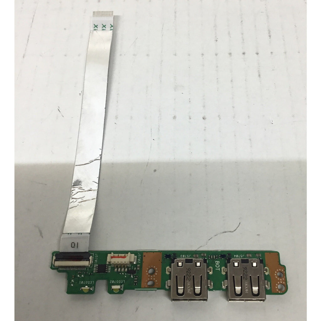 Genuine Asus Vivobook F512D / F512DA USB Board w/ Cable P/N 69N180D10B01