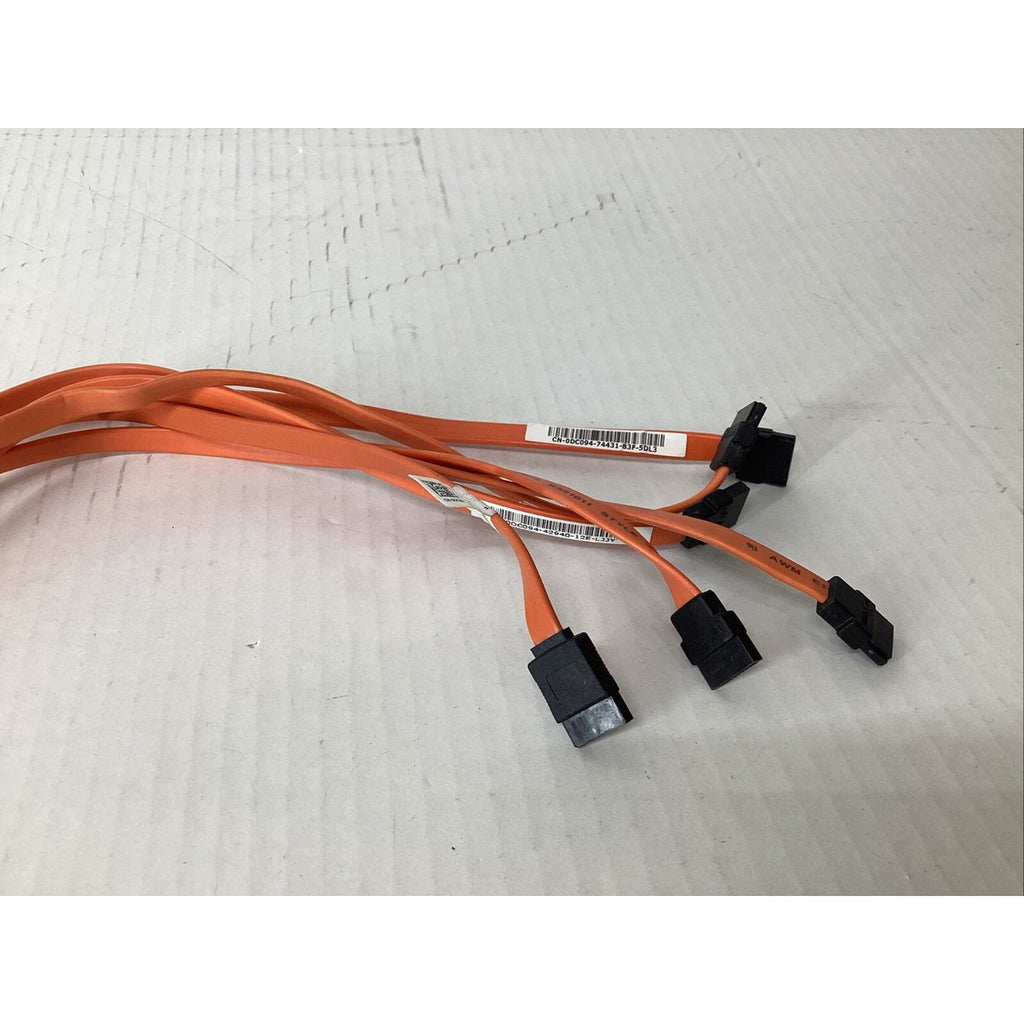 Lot of 6 - 14" Dell SATA Serial ATA Straight Cable Hard Drive HDD DC094 0DC094