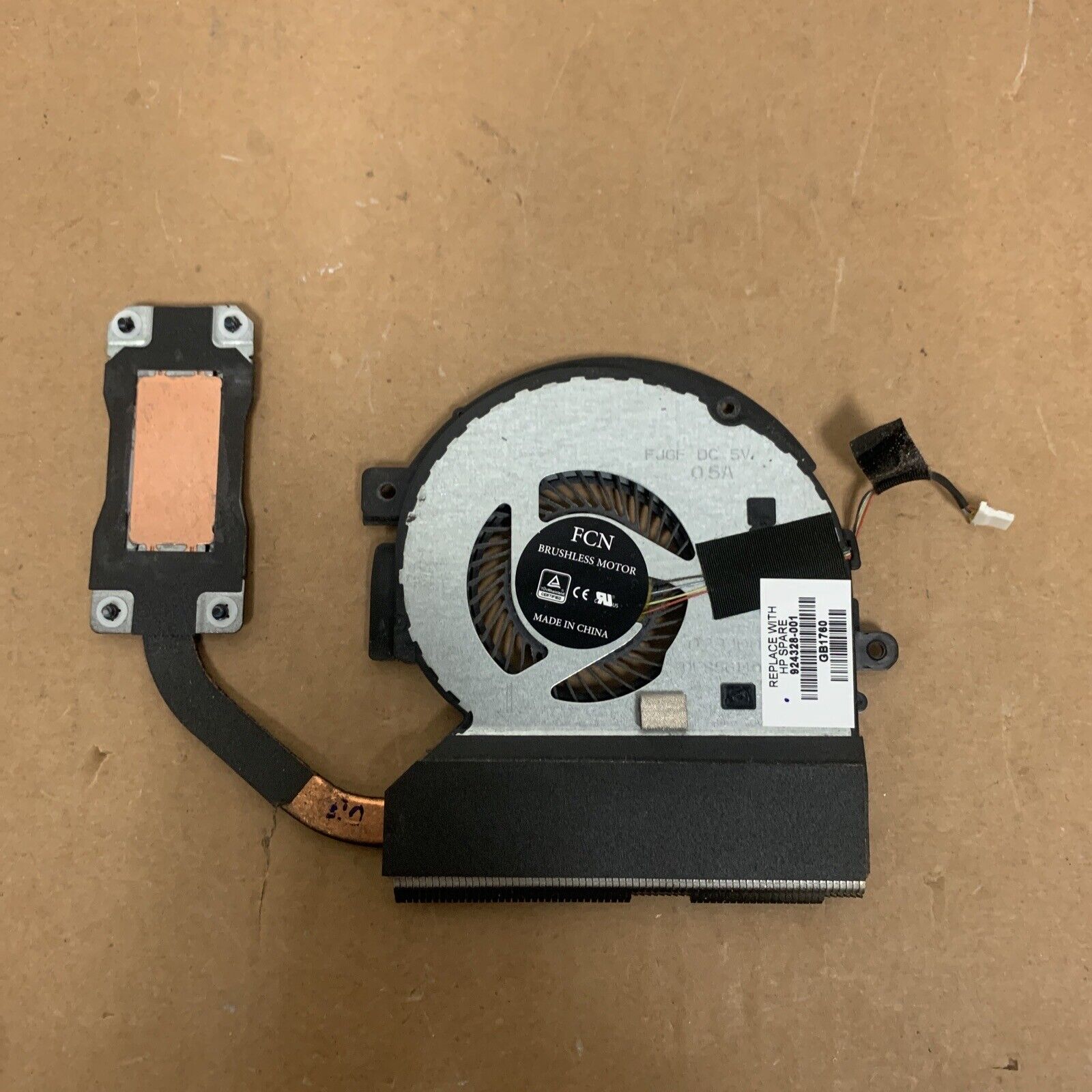 HP 924328-001 Thermal Module - BGA (FP4) Fan with Heatsink For HP Envy