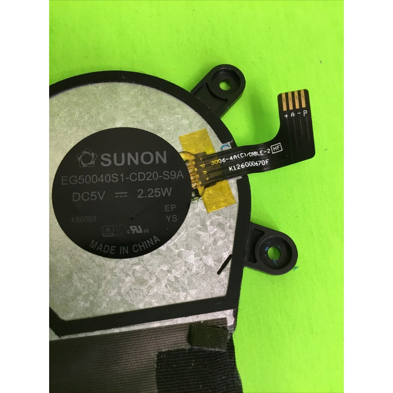 5H40Q95820 AT279001SS0 LENOVO FAN AND HEATSINK YOGA 730-13IKB 81CT (CC27)