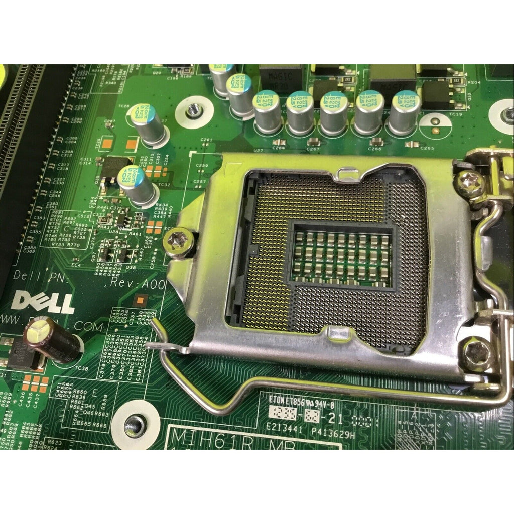 Lot of 2x MIH61R MB 10097-1 MicroATX uATX Motherboard FOR PARTS or REPAIR