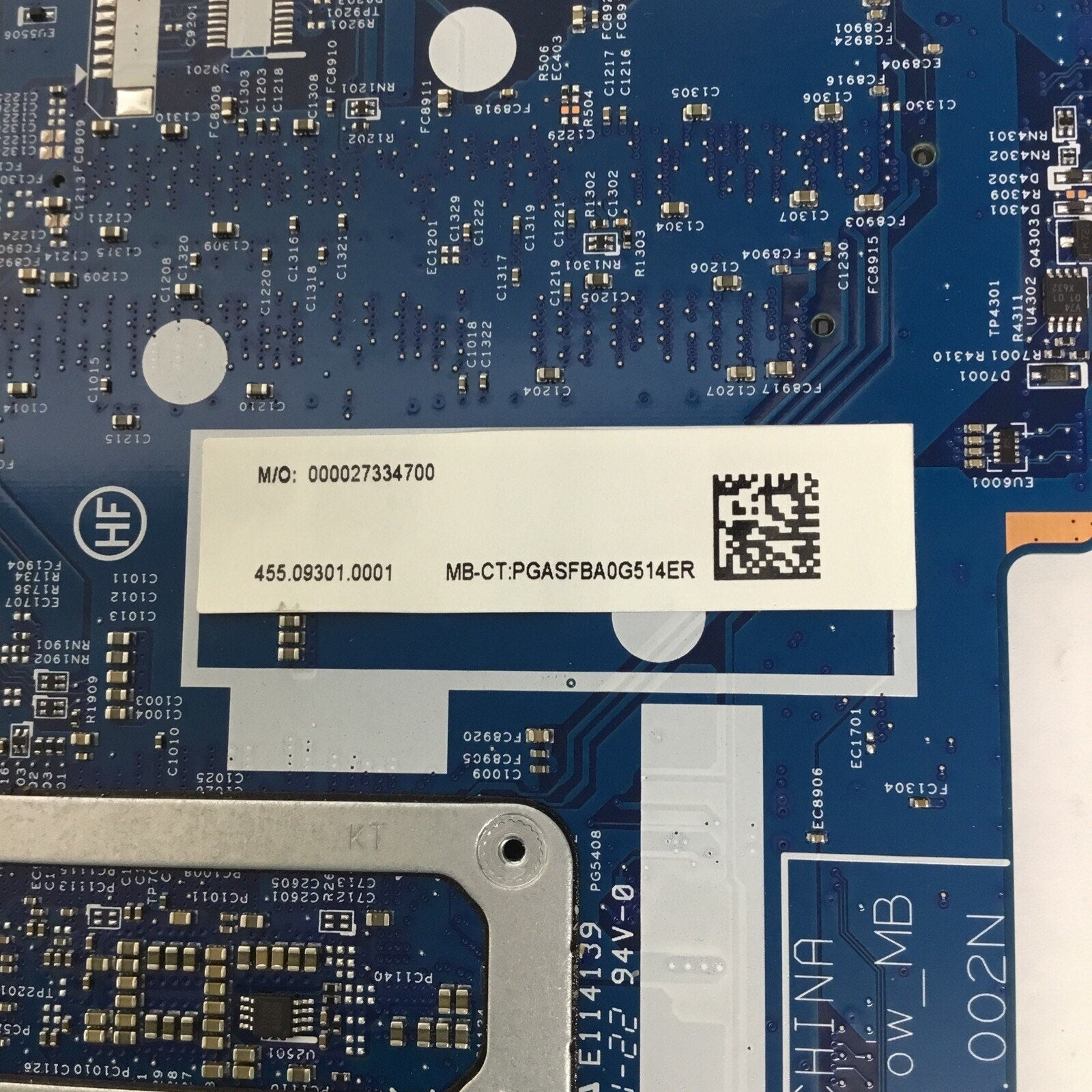 HP ENVY 15t-AQ103dx Motherboard Intel i5-7200U 2.5Ghz 858872-601 455.09301.0001