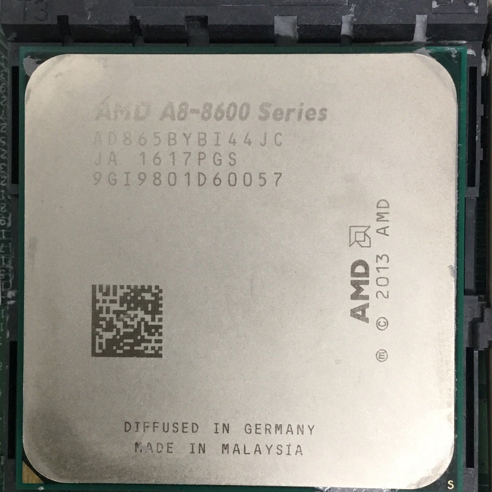 HP BIANCHI 798571-001 798073-001 Elitedesk Motherboard W/AMD A8 8600 CPU & 16GB