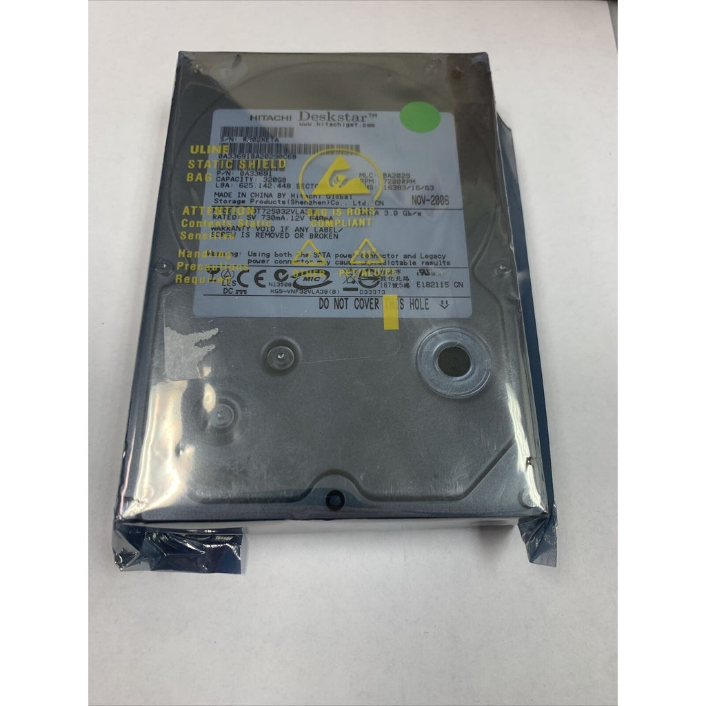 Hitachi Deskstar T7K500 320GB Internal 7200RPM 3.5" Hard Drive - 0A33691