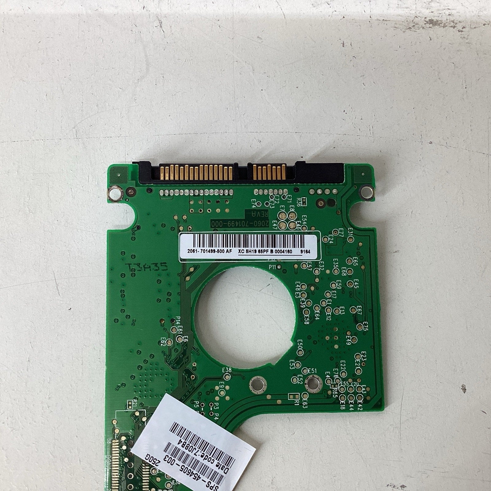Western Digital 250GB SATA 2.5'' WD2500BEVT-60ZCT1 HDD PCB Board - For Parts