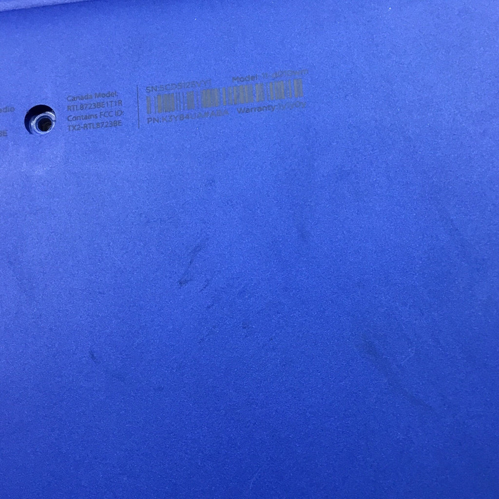 HP Steam 11-d010wm - 11.5” Notebook Laptop - Blue - UNTESTED