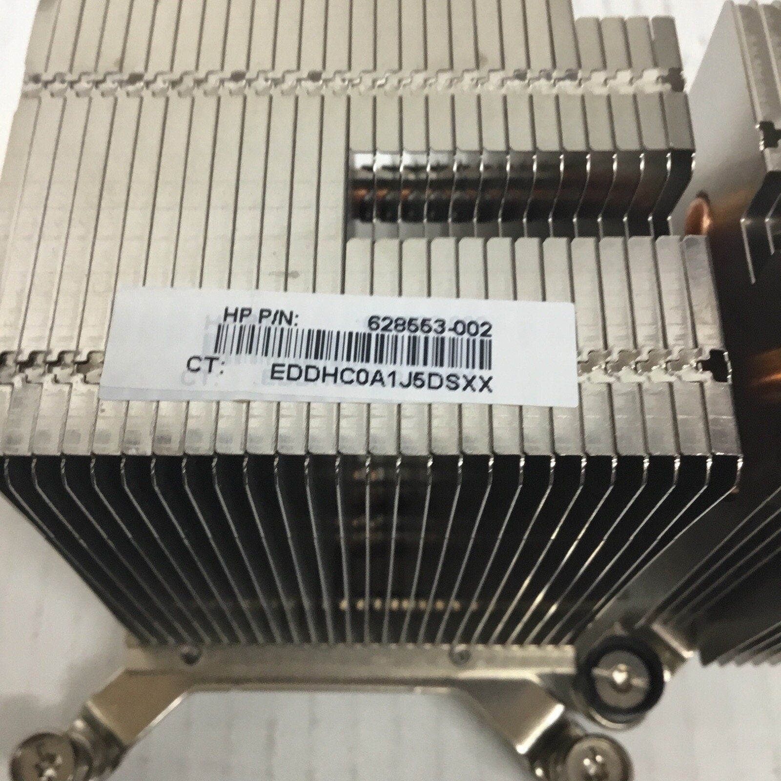 Lot of 2 HP Compaq ProELite 8200 8300 SFF CPU Heatsink 628553-001 & 002