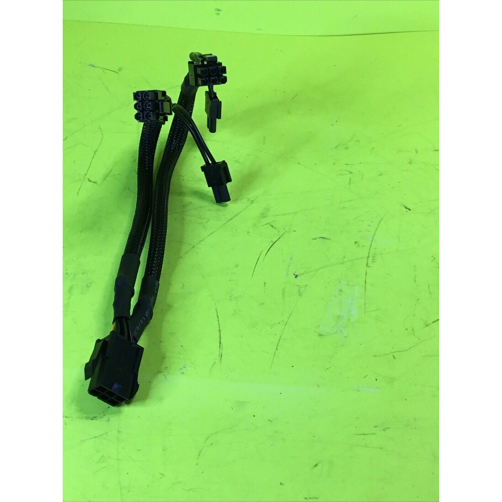 8" PCIe Splitter 6-Pin to Dual 8 Pin 6+2 Power Cable 18AWG GPU Mining