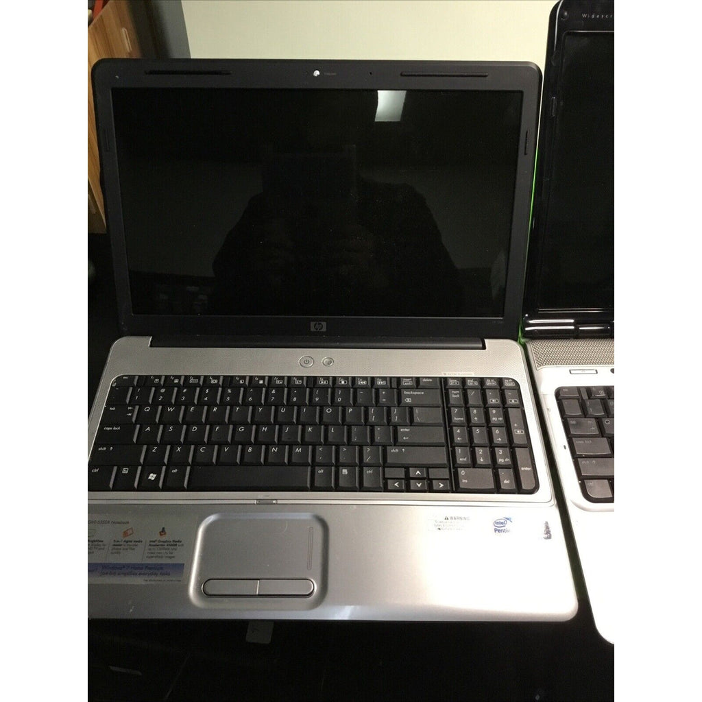 Lot of 5 HP Laptops FOR PARTS or NOT WORKING